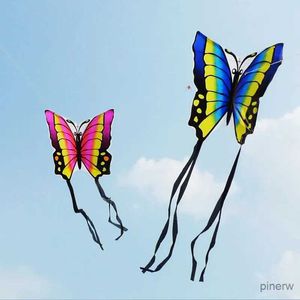 Kite tillbehör gratis frakt Butterfly drakar Flying Toys for Children Shocker Parplan FlyingBear Dark Project Uppblåsbara leksaker Nyhet Windmill