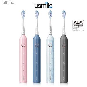 Electric Toothbrushes Replacement Heads usmile Y1 Pro Superclea Sonic Toothbrush 12 Months Battery Life For Type C 2 Minutes Smart YQ240124