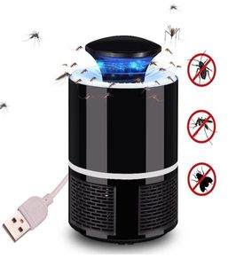 USB Electric Mosquito Killer Lampa Trap Bug Flying Insect Control Zapper Repeller LED Nocne światło domowe komar re4641431
