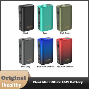 Eleaf Mini Istick 20W 배터리 USB 유형 C 충전 조절 가능한 전압 전자 담배 510 스레드 기화기가있는 1050mAh 배터리 내장 1050mAh 배터리.