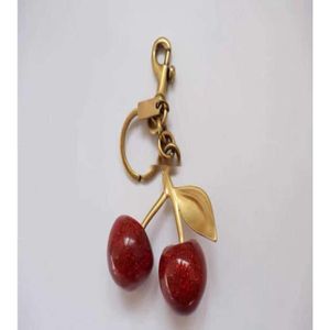 Keychain cherry style red color Chapstick Wrap Lipstick Cover Team Lipbalm Cozybag parts mode fashion9126