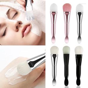 Makeup Brushes 1 Pc Beauty Tool Flat Soft Hair Facial Cleansing Skin Care Blender Foundation Applicator Concealer Brush Face Mask