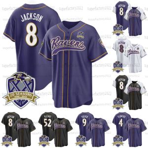 Lamar Jackson Mark Andrews Justin Tucker Baseball Jersey Ravens Roquan Smith Kyle Hamilton Zay Flowers Dobbins Ray Lewis Marlon Humphrey Odell Beckham Jr Queen