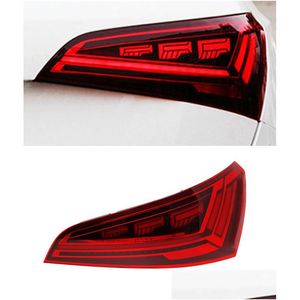 Car Tail Lights For Q5 2008-20 18 Led Dynamic Driving Light Brake Sequential Turn Signal Taillight Assembly Drop Delivery Automobiles Ot8Lh