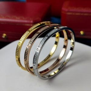 Bracelet designer bracelet luxury bracelets diamonds narrow fashion bracelet three colours to choose the first choice of gifts for girlfriends