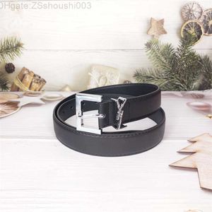 luxury Belt designer belt for women metallic business style woman belts Fashion Leisure temperament versatile material leather XJPM