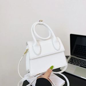 2024 textura avançada bolsa estilo clássico designer saco na moda versátil simples um ombro crossbody saco pequenos sacos quadrados