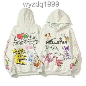 Y2K Hellstar Hoodie Tracksuit Designer Man Woman Pants Leng Sleeve Cotton Fashion Brand HoodiesフーディセットキスミーIm a HellStar9p4p