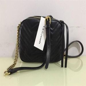 2020 Designer de moda de alta qualidade Bolsas de bolsas de couro Bolsa Cadeia Crossbody Bags de ombro Mensageiro bolsa de bolsa 2711