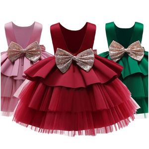 Em estoque vestidos da menina de flor meninas vestido de princesa para crianças festa de aniversário de casamento elegante dama de honra pageant vestido de baile crianças forma dhwkn