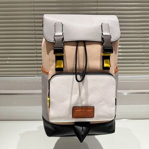Fashion Coa Track Casual Soft Leather High Quality Shoulders Mens Pack Designer Backpack Computer Bags Totes Wallet Handbags Belt Strap Composite Bag for Men