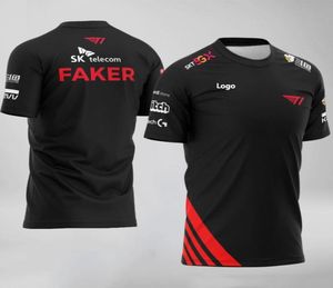 新しいT1チームLPL IG RNG TES WE FPX MISS SKT JERSEY LOL ESPORTSユニフォームサマーコンケスト短編TSHIRT9629887