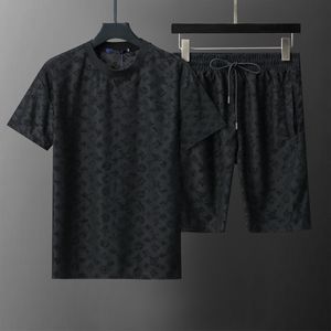 SS Designer Mens Tracksuits مجموعات Gogger Sweatshirts الرياضة لدعاوى الركض للمسارات من قطعتين مجموعة T Shirt صيف طباعة شورت الأكمام قصيرة