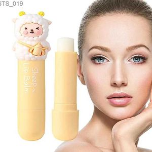 Lip Gloss Bonito Lip Balm Sheep Design Chapstick Lip Balm Hidratante Lip Smackers Para Crianças Homens Mulheres Lábios Secos Reduz Linhas de Lábios Ilumina