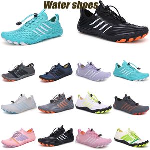 Scarpe da acqua di qualità calda Scarpe da donna da uomo Sandali da esterno Nuoto Immersioni Surf Verde Blu Marrone Rosa Rosso Asciugatura rapida prezzo basso