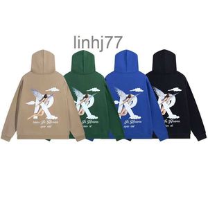 Mens Hoodies Sweatshirts Aws New Fresh Sweaters Classic Black Letter Printed for Men and Women Loose Fitting Casual Hooded Long Sleeved Versatile Slf0 7Z