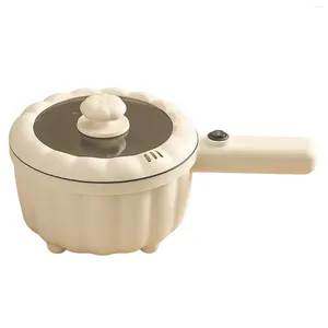 Pans Electric Cooking Pot Long Handle Skillet Non-Stick Pan Rapid Noodles Cooker For Steak Egg Fried Rice Ramen Oatmeal Soup