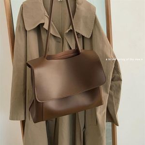 HBP Brown Same Bag с большими простыми сумками моды модные портфель Hobo Designer высококачественный корейский кошелек на плече279L