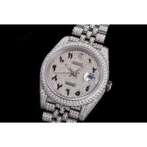 في جميع أنحاء Sky Watch 904 Fine Steel Diamondencrusted Size 41mm ملم قمة مكثفة بشكل كثيف