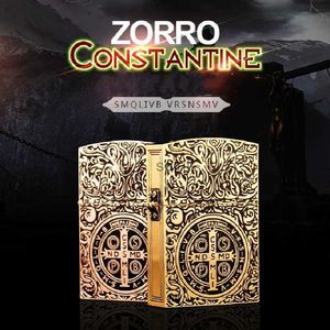 Lighters 1 1 Limited Edition ZORRO Metal Personalized Constantine Creative Heavy Armor Oversized Lighter Oversized Kerosene Lighter Gift YQ240124