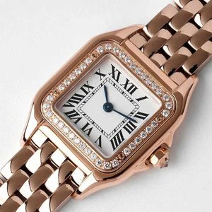 Carters Watch Tank Orologi svizzeri Automatici da donna Fashion Classic Panthere Acciaio inossidabile 316l Quarzo Gemma per Lady Qualità regalo con design Wri frj