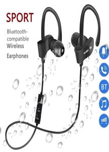 558 Bluetooth Earphone Earloop Earbuds Stereo Bluetooth Headset Wireless Sport Earpiece Hands med MIC för alla smarta telefoner7831049