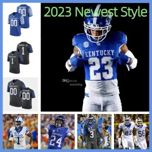 2023 Maglia da calcio Kentucky Wildcats Randall Cobb Josh Ali Beau Allen Rodriguez Jr. Michael Drennen II Robinson Benjamin Snell Ake NCAA Co