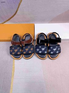 Popular baby Sandals Gradient logo print Kids Slippers Cost Price Size 26-35 Including box Anti slip sole designer Child shoes Jan20