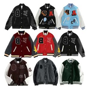 Varsity Jacket Mens Designer Jackets män Kvinnor Baseballjacka Brev Broderi Coat Streetwear Luxury Baseball Jacket