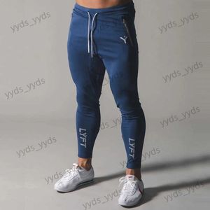 Men's Pants JP UK Mens Sweatpants Gym Jogging Pants Fitness Bodybuilding Joggers Workout Trousers Slim Men Casual Cotton Pencil Pants T240124