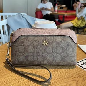 Luxury Flap Coin Purses Cardholder Wallet Designer PVC Women Designer Wallet Lady Fashion Casual Zero Card Purses Female dragkedja Trycktelefonkopplingar