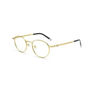 Чистые очки в оправе для мужчин и женщин, круглые очки в стиле ретро, очки для близорукости, оптические очки по рецепту 0712 240118