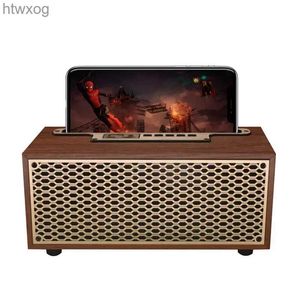 Przenośne głośniki retro głośnik Bluetooth TWS bezprzewodowy domek subwoofer zdalny system dźwiękowy Altavoz Portable Bluetooth Home Care YQ240124