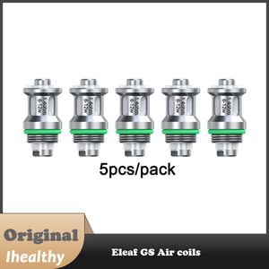 ELEAF GS Luftspolar 0,75Hm Pure Cotton 0,8Hm 0,35Hm 1,2Hm 1,4Hm 1,5Hm 1,6Hm -spolar Kompatibla med GS Air Atomizer/ Mini Istick 2 Kit 5st Pack