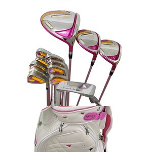 New Womens Golf Clubs HM S-07 4 Stars Golf مجموعة كاملة من Clubs Driver+Fairway Wood with Bag Graphite Golf Golf Raft and Headcover