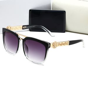 Óculos de sol de designer de moda de luxo para mulheres homens óculos mesmos óculos de sol como foto de rua de praia pequenos sunnies metal quadro completo com caixa