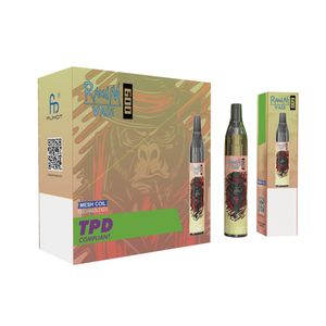 Fumot RandM VASE 600 Puffs Vape Einweg-E-Zigarette, 2 ml Mesh-Spule, 20 Geschmacksrichtungen verfügbar, kein RGB-Licht