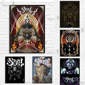 Obrazy plakat duchów plakat plakat muzyczny plakat na płótnie drukowanie miłośników muzyki zespół home heavy metalowy wystrój ściany