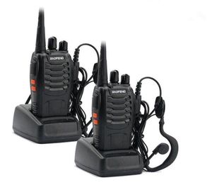 2st Baofeng 888S Walk Talk UV5RA för Walkie Talkies Scanner Radio VHF UHF 400470 MHz Dual Band CB Ham Radio Transceiver Device4663542