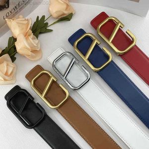 Womens Mens Designer Belt Big Vivi Buckle Luxury Cowhide التوصية Cintura Woman Weist Classic Fashion Brand Bandband 7Vei