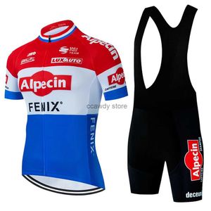 Herrspårar 2022 Cykeltröja sätter Cycling Bicyc Suit Bicyc Short Seve Cycling Clothing Bike Maillot Cycling Jersey Shortsh24123
