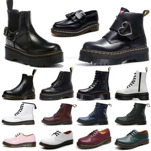 2024 Dr boots doc martenses stivali firmati uomo donna sneakers di lusso triple nero bianco classico stivaletti corti alla caviglia inverno neve all'aperto caldo sviluppato scarpe casual