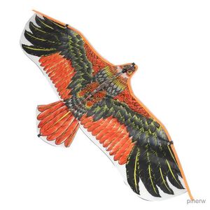 Drachenzubehör 1,1 m Eagle-Drachen mit 30-Meter-Drachenleine, großer Flugzeugadler, fliegende Vogeldrachen, Kinder, bestes Geschenk, Familienausflüge, Gartensport