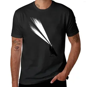 Herren Polos Laser Crow T-Shirt Sport Fan T-Shirts Mann Kleidung Sommer Lustiges T-Shirt Schwergewichts-Shirts für Männer
