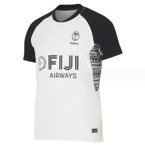 Джерси Фиджи для регби 2024, рубашка DRUA, FLYING FIJIANS, ТРЕНИРОВОЧНЫЕ ТРИКОТАЖИ Fiji 7s, мужские футболки
