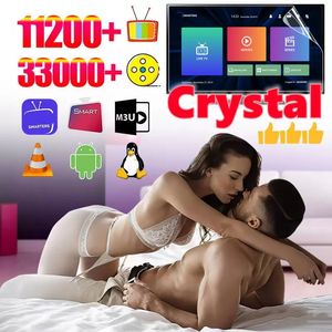 M3U 2024 NEW Crystal OTT smart TV home theater line supports Android Free test Germany UK USA Switzerland