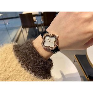 Menwatch Vanly Fashion Luxury Women Cleef Watch Wristwatch Alhambra Women 's Four Leaf Business Waterproof GGQBTM5L