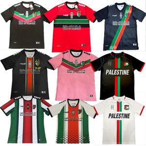 23 24 SHIRT PALESTINE AST TIG TOP SHITTURA CALCIO ALLOUNT 2023 2024 S - Maglie da calcio dei fan bianchi XXL Black War Justice Match Match Football Uniform Sports Training Shirts