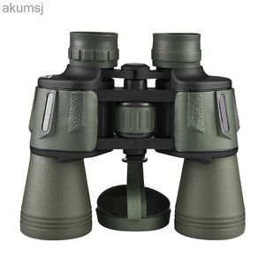 Teleskop 20x50 Zoom Telescope HD Kraftfulla kikare Long Range Professional Telescope för utomhuscamping Travel Drabla -Dark Green YQ240124