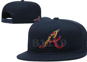 2020 Braves Hat Beyzbol Şapkası Snapback Strapback Flat Edge Dance Hiphop Cap Street Men039s ve Women039S Güneşlik Moda HA2891404